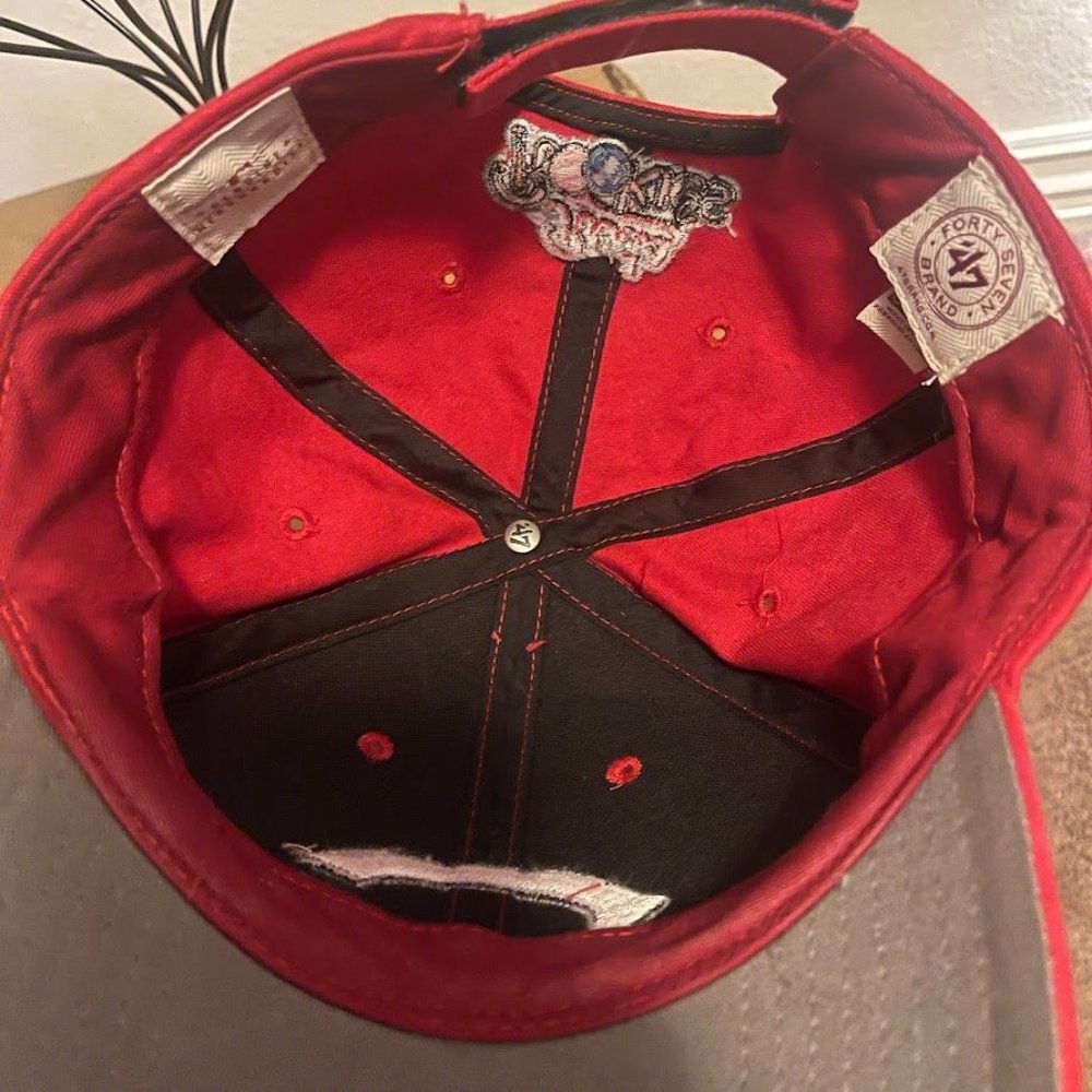 Cincinnati Reds Rookie Adjustable Baseball Cap‎ Red - Picture 12 of 15